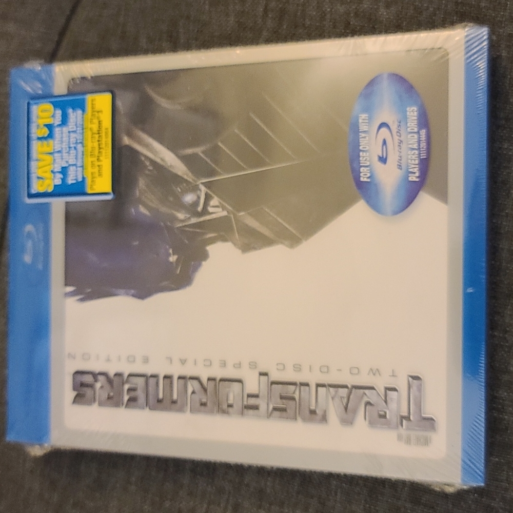Transformers (Two-Disc Special Edition) (Blu-ray, 2007) New.